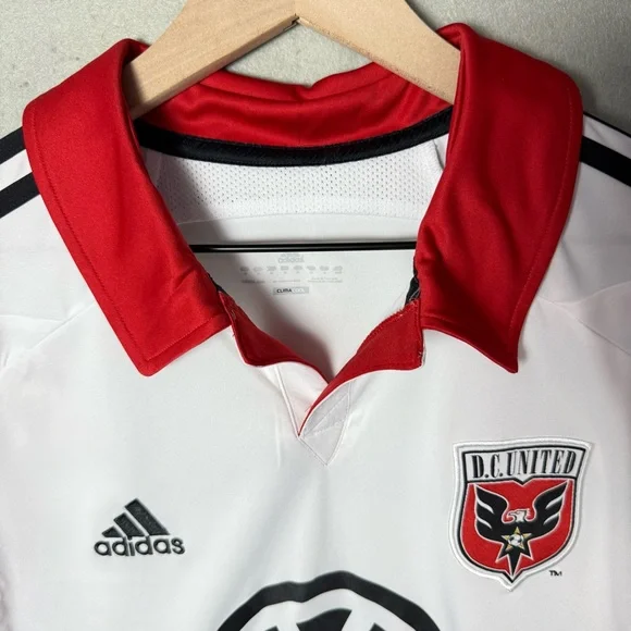DC United Men’s 2012 2014 Away Football Shirt Soccer Jersey Adidas size M - Picture 5 of 15